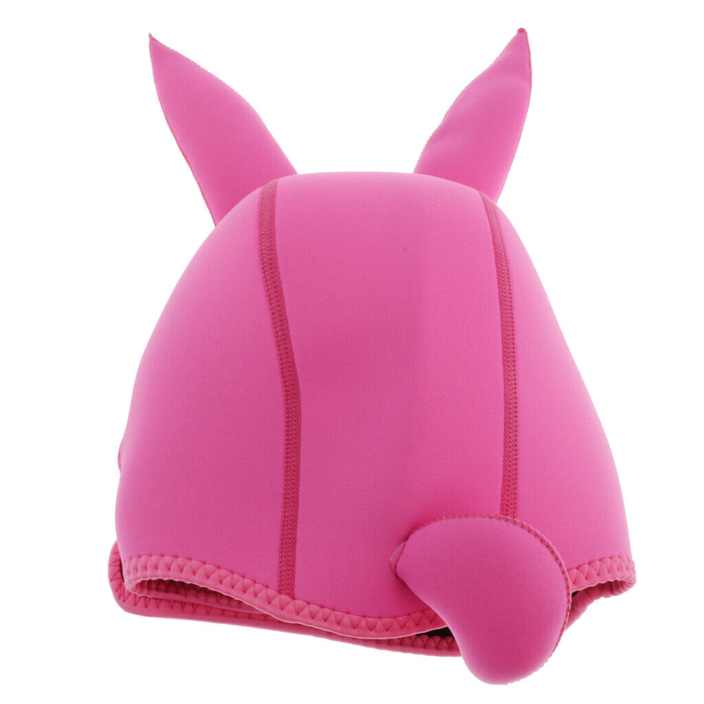 Neoprene Diving Rabbit Wetsuit Hood Premium Head Warmer for Scuba Diving