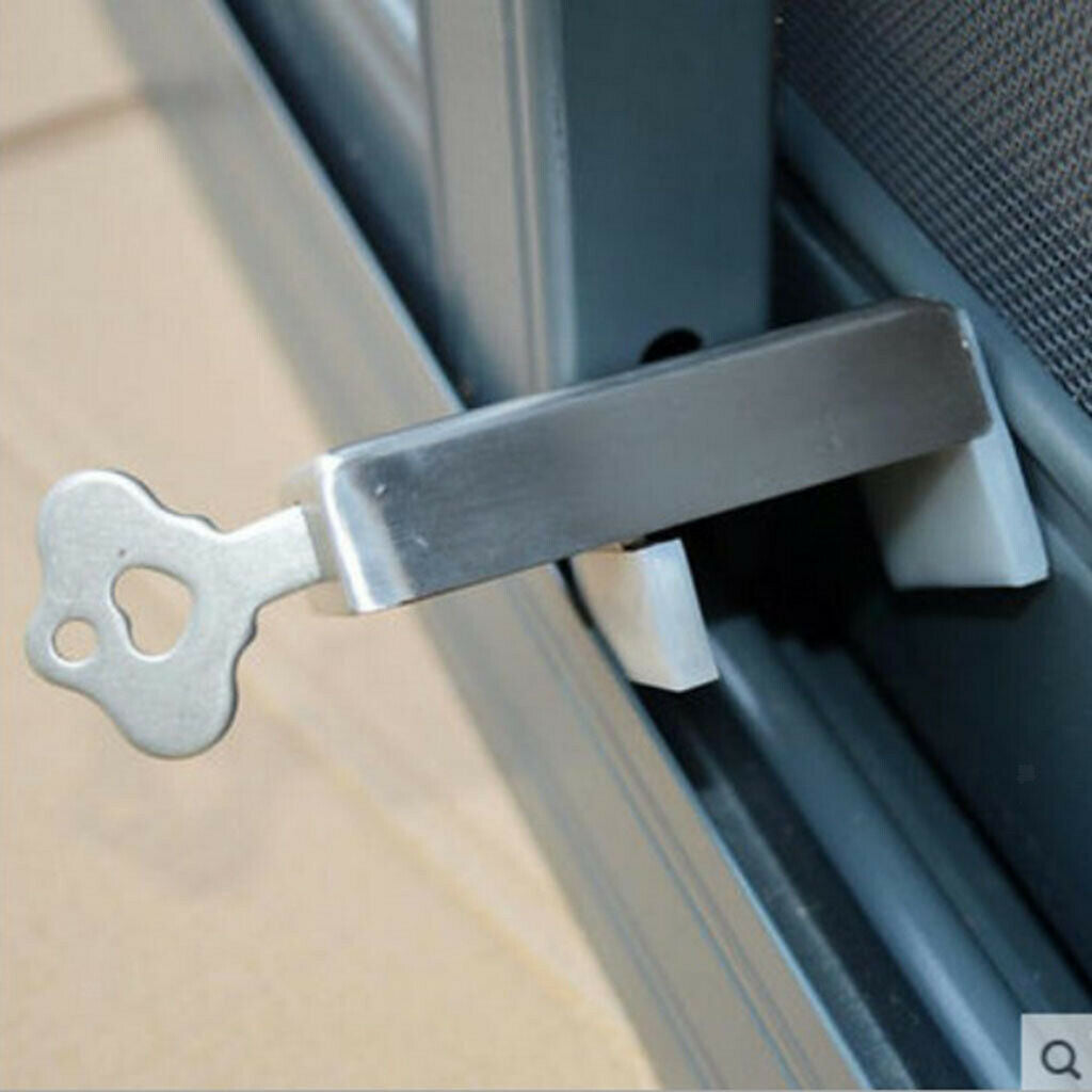 Children Safety Sliding Window Restrictor Security Sash Lock Window Latch