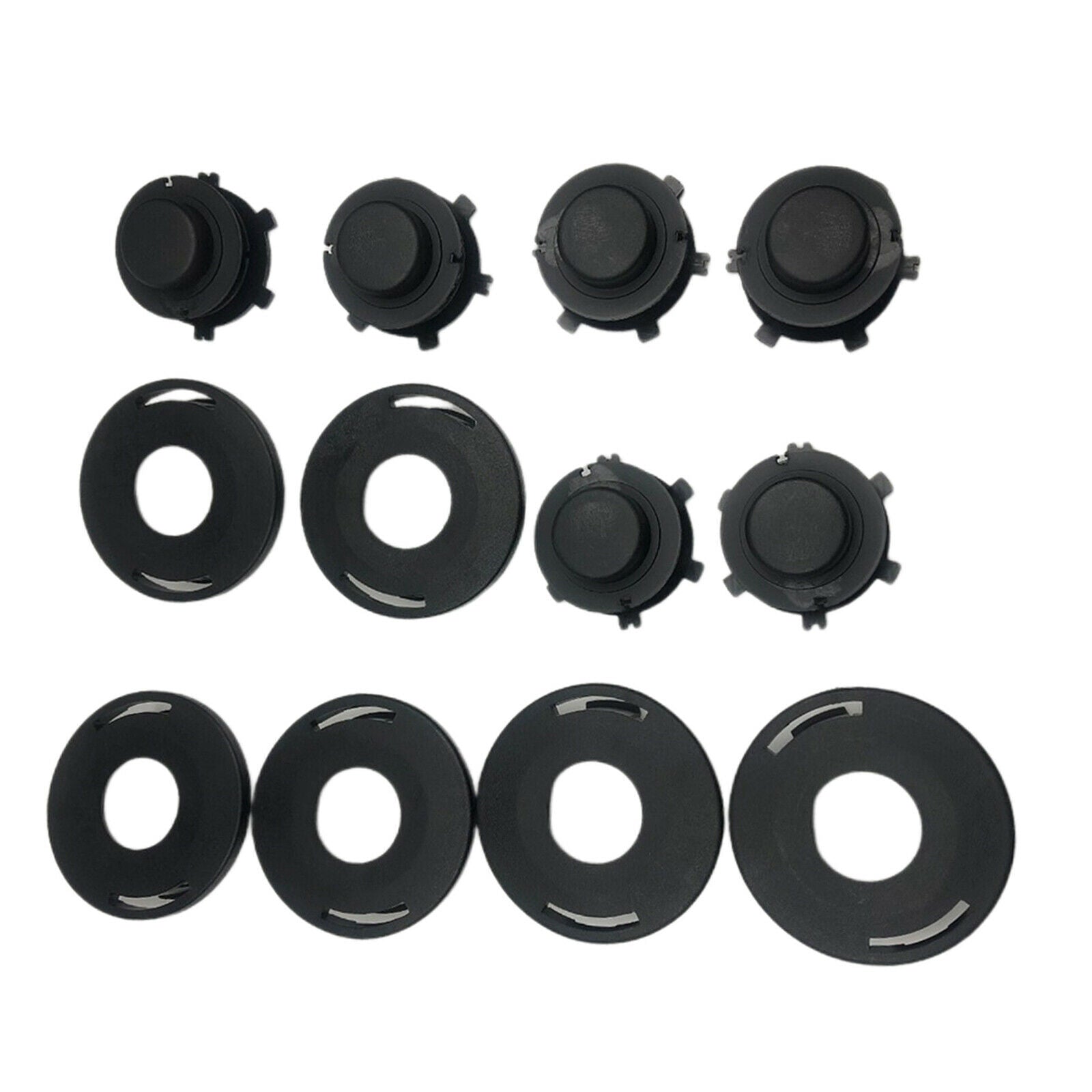 6 Spool w/Caps Fit for Stihl Head Cover 25-2 FS90 FS100 FS110 FS120 FS85