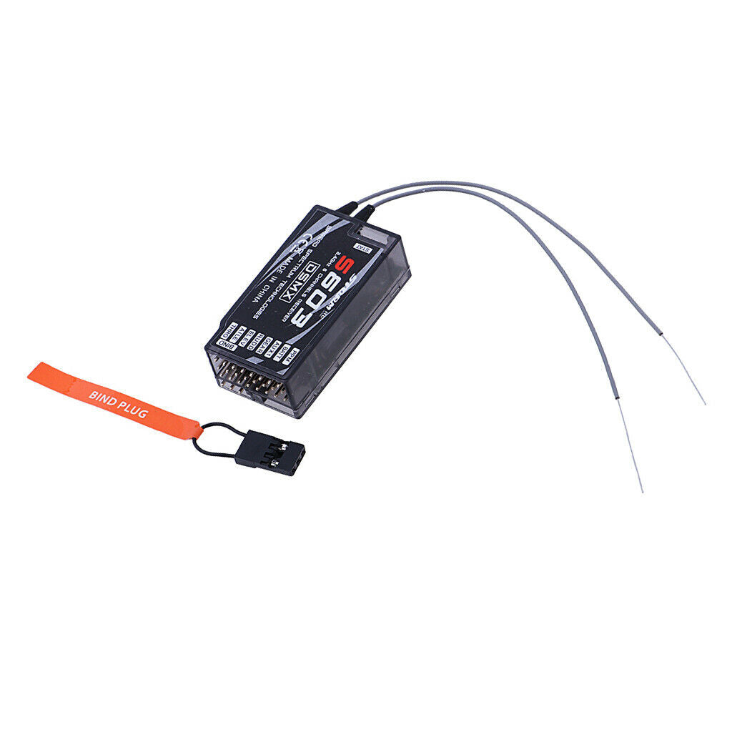 2pcs  S603  /  RX 7CH 2.4GHZ Full Range Aircraft Receiver