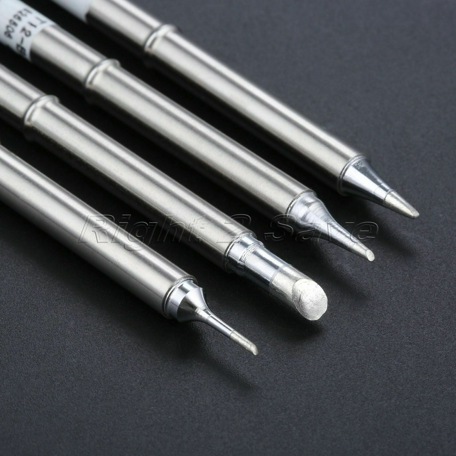 4pcs T12 Series Solder Iron Tips T12-C4 T12-C1 T12-D12 T12-BC1 Welding Tool