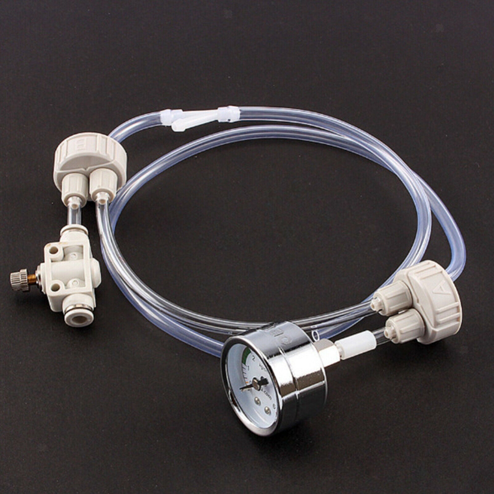 DIY CO2 Generator Aquarium Plant System Kit Tube Valve Guage   for Aquarium