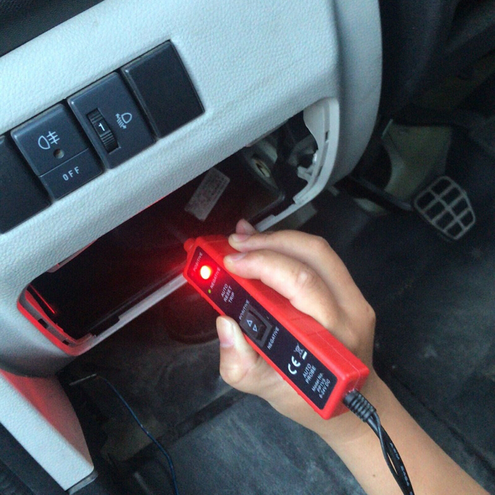 Automotive Power Probe Circuit Electrical Tester Battery Tester w/4m Cable