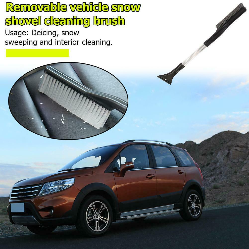 Snow Shovel ABS Detachable Car Auto Snow Ice Scraper Removal Brush Tool @