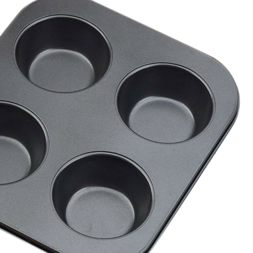 2pcs Useful Muffin Cakes Pan Practical Cookie Baking Tray For Kitchen Hotel