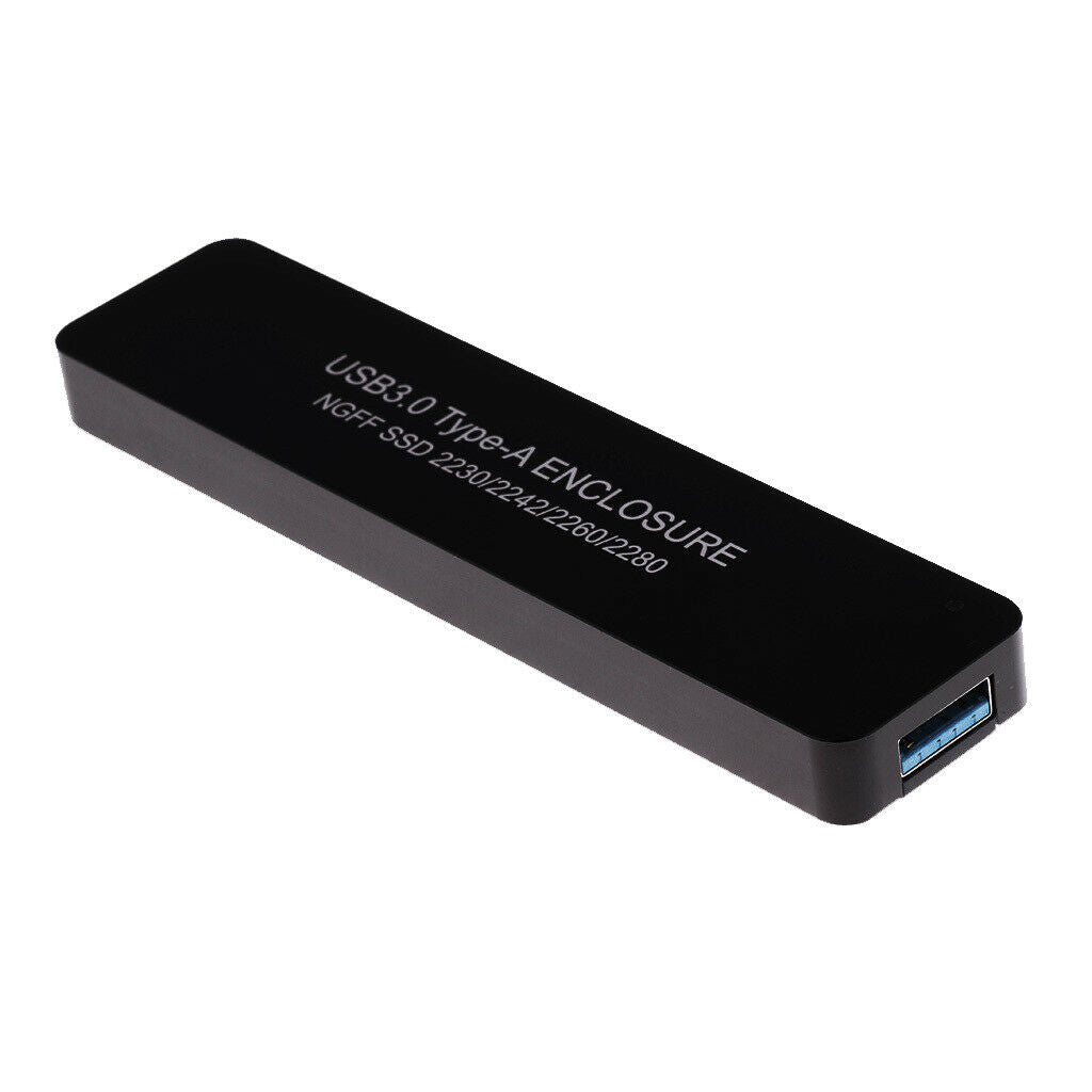 USB3.0 NGFF M.2 SSD Adapter Case External HDD Enclosure Box Supports B-key