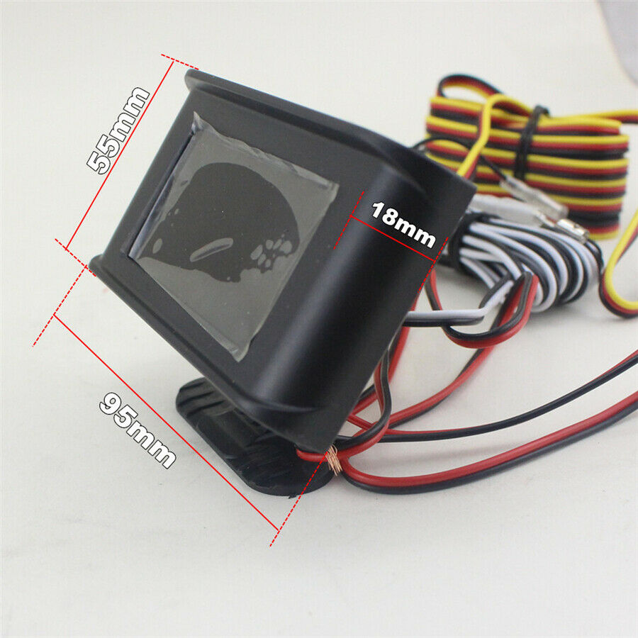 Advanced MCU Real-time Monitor Water Temp Battery Voltage Oil Pressure LCD Gauge