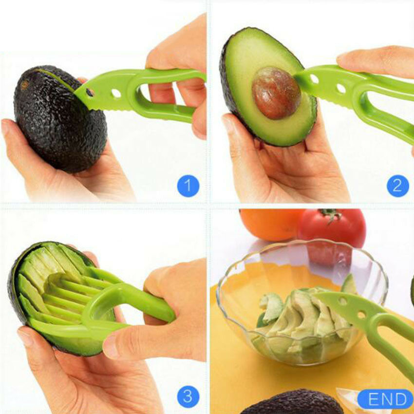 Fruit Peelers Cutter Kitchen Pulp Separator Slicer Avocado Slicer Shea Corer