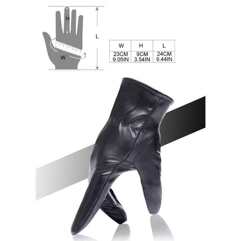 Cycling Skiing Warm Gloves Outdoor Sports Supplies Skidproof Leather Gloves