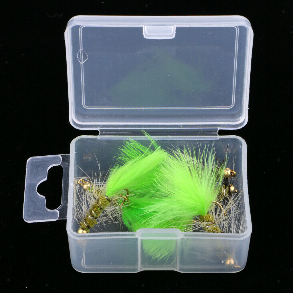 Bead Head Woolly Bugger Streamer Flies - 5pcs Bass Trout Fly Fishing Flies