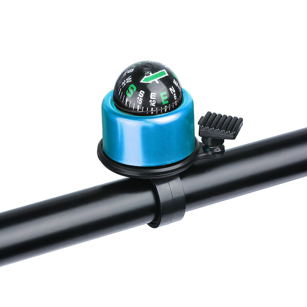 New Accessory Handlebar Road Bike Bicycle Bell Ring Cycling Compass