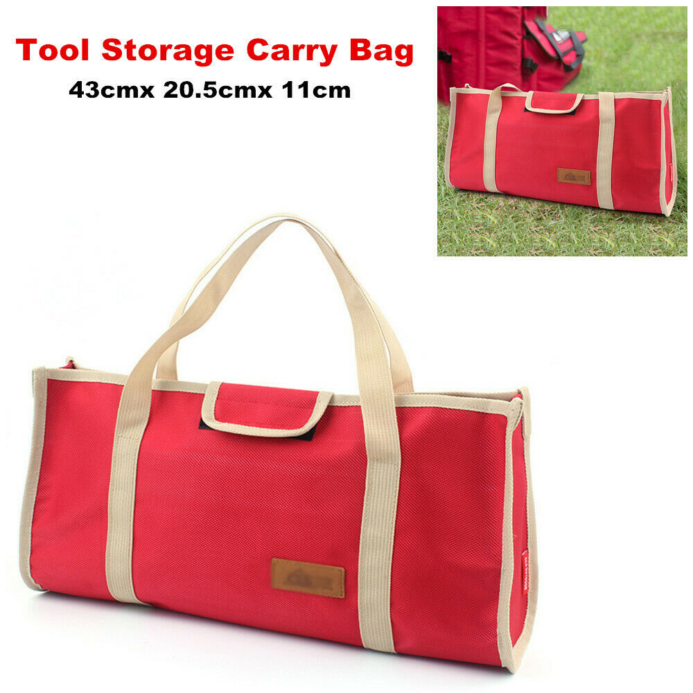 Outdoor Tool Bag Thickened Large Capacity Camping Portable Storage Carry Pocket