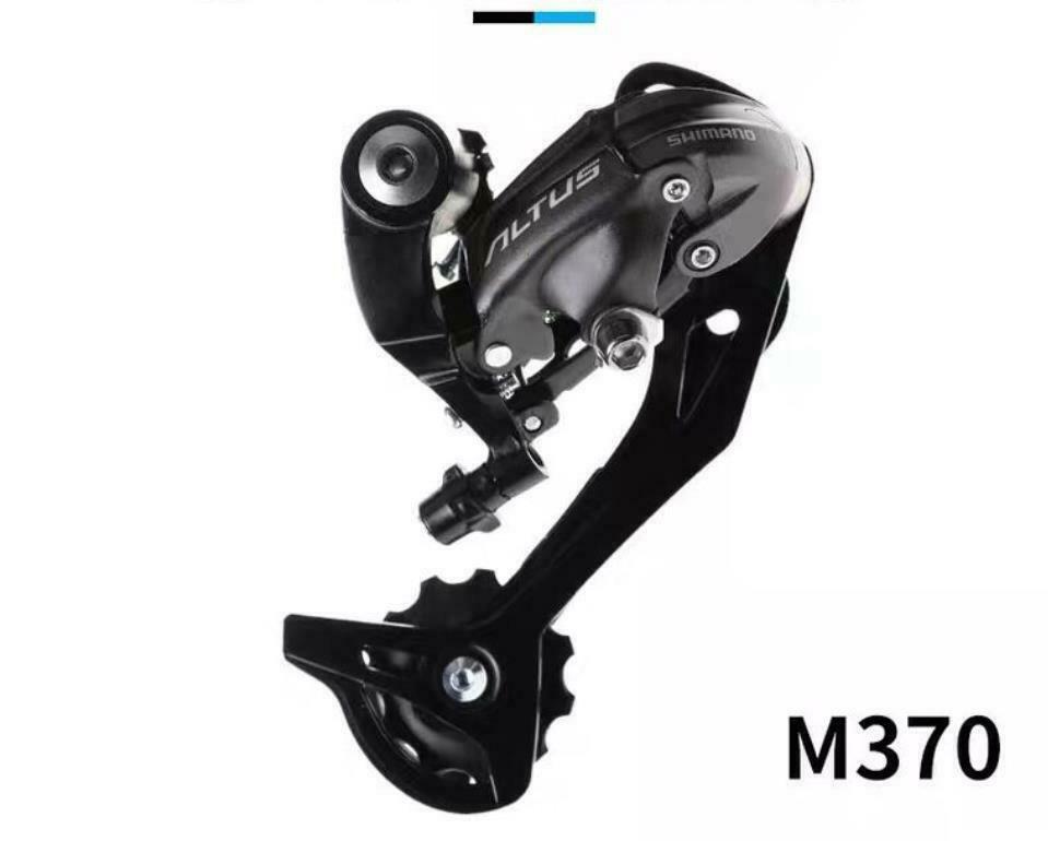 Altus RD-M370 Fou Shimano 9-Speed SGS Rear Derailleur Black
