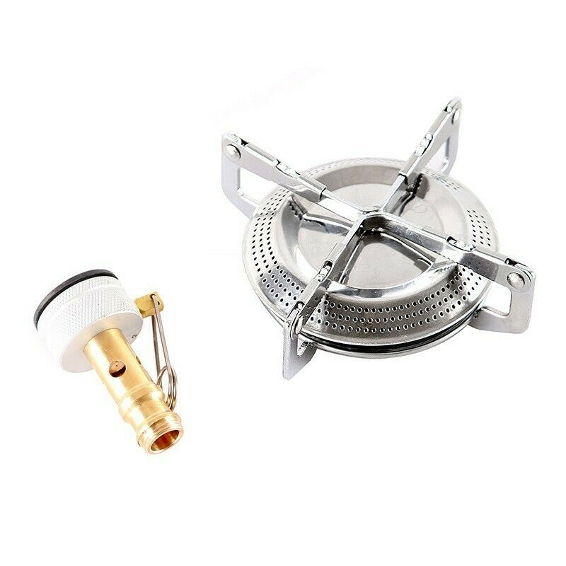 Mini Camping Picnic BBQ Gas Stove Furnace Butane Burner Cookware