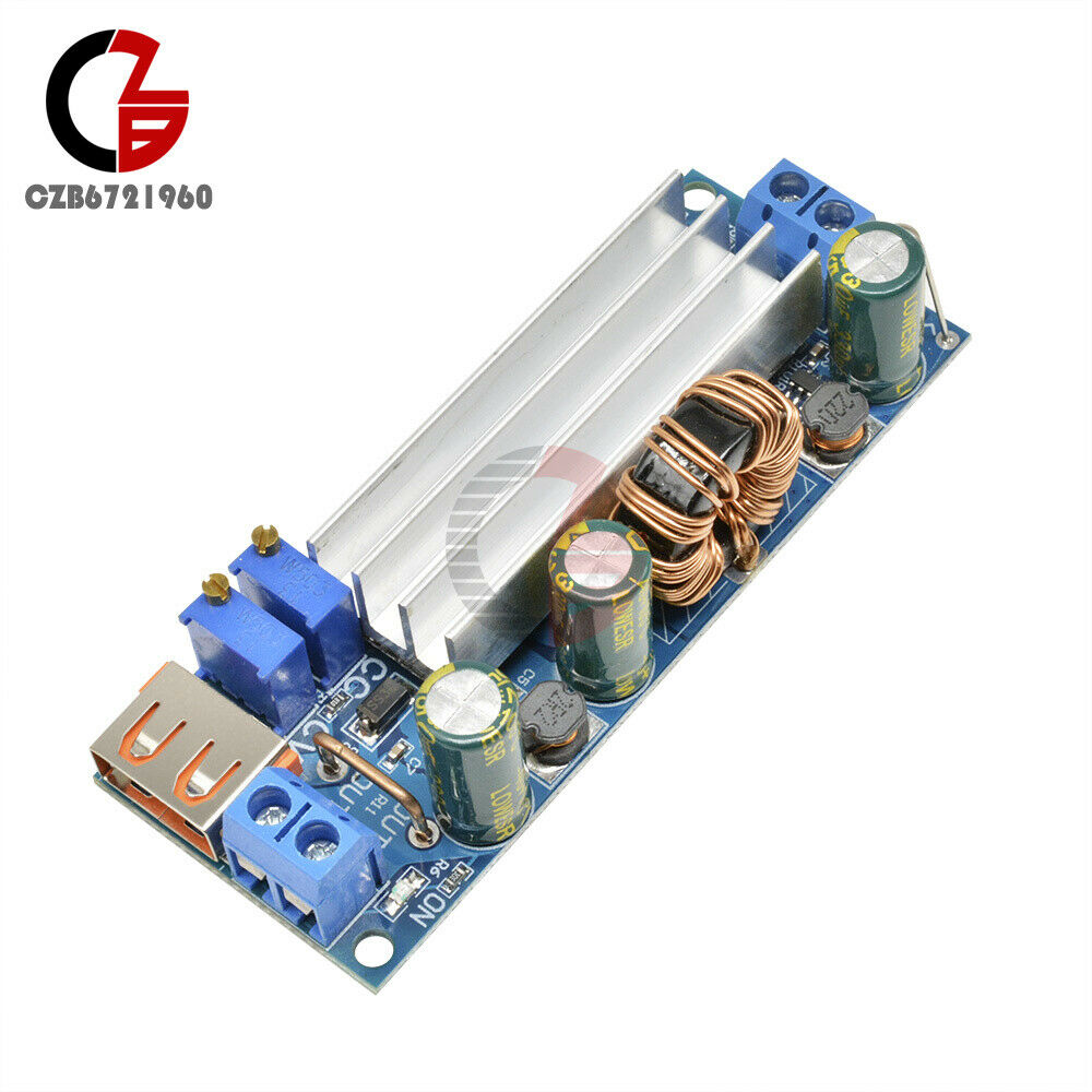 USB DC DC Step Up Boost Converter 2-24V to 3-30V 4A 80W CC CV Power Module CC