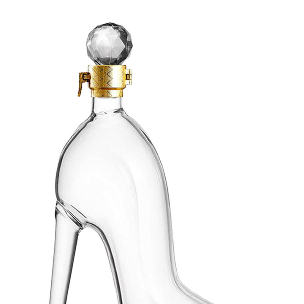Decanter Crystal Glass Wine Bottle Liquor Dispenser Ladies Gift