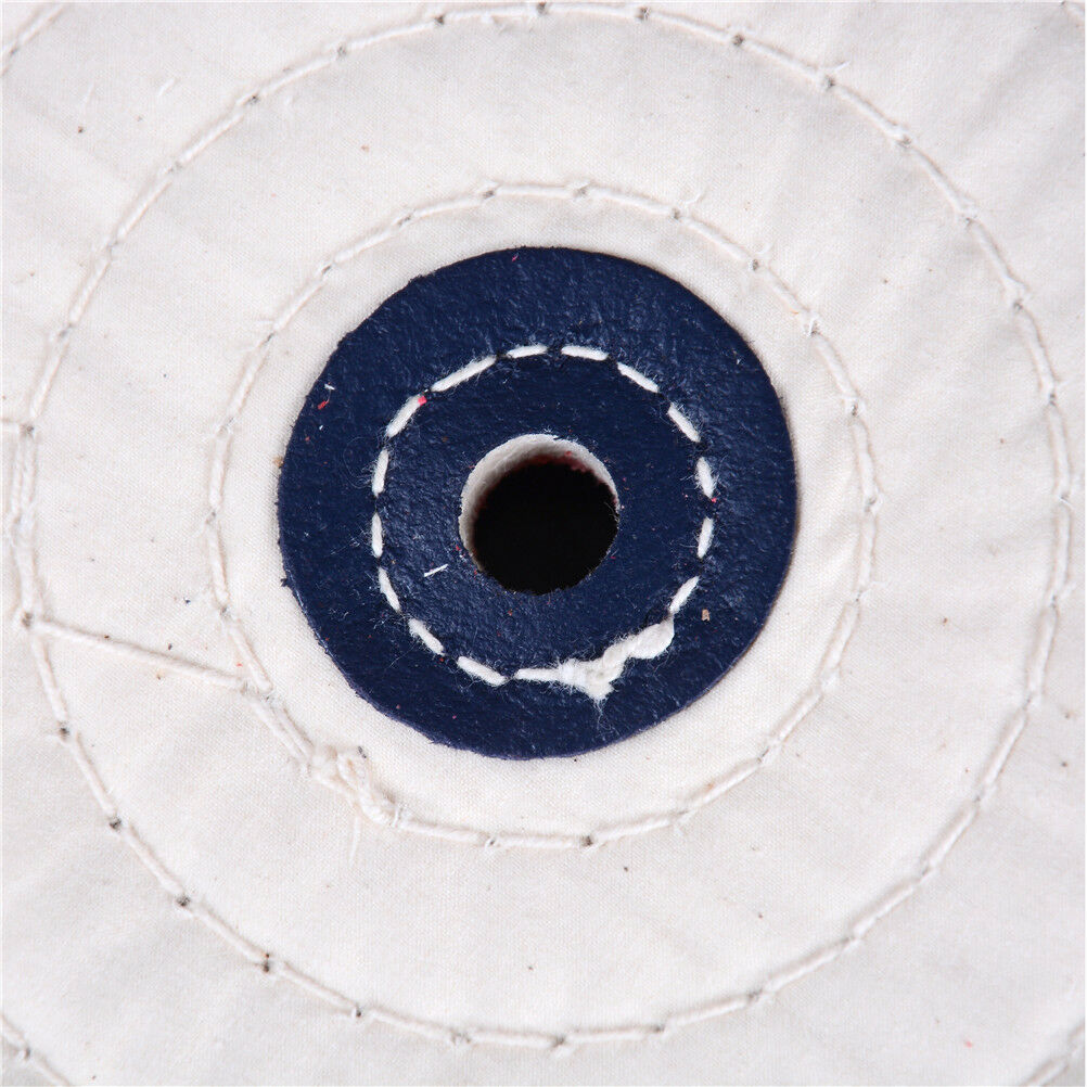 6'' Cloth Buffing Polishing Wheel 1/2" Arbor Buffer Polish Grinder Pad ToolDD