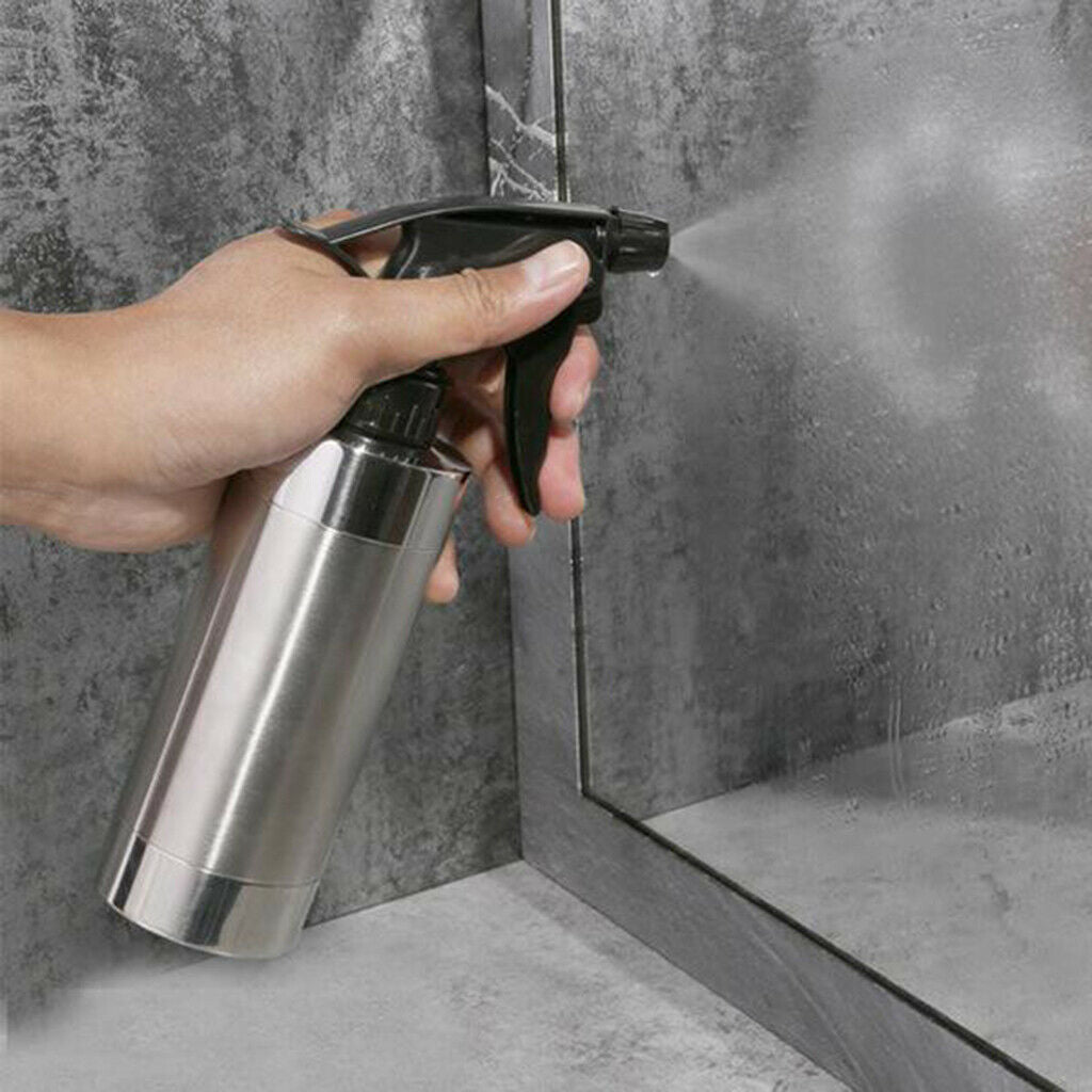 280ML Spray Bottle Steel Water Spray For Salon Plants Pet Cleanning