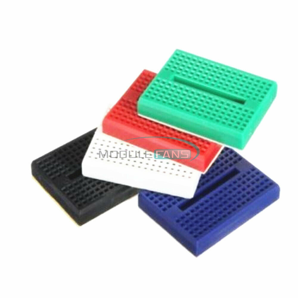 5PCS Colourful Solderless Prototype Breadboard 170 Tie-Points Shield for Arduino