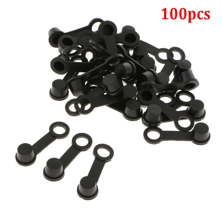 8mm Screw Rubber Caps for Bleeder Valve Brake Calipers Slave Cylinders 100x