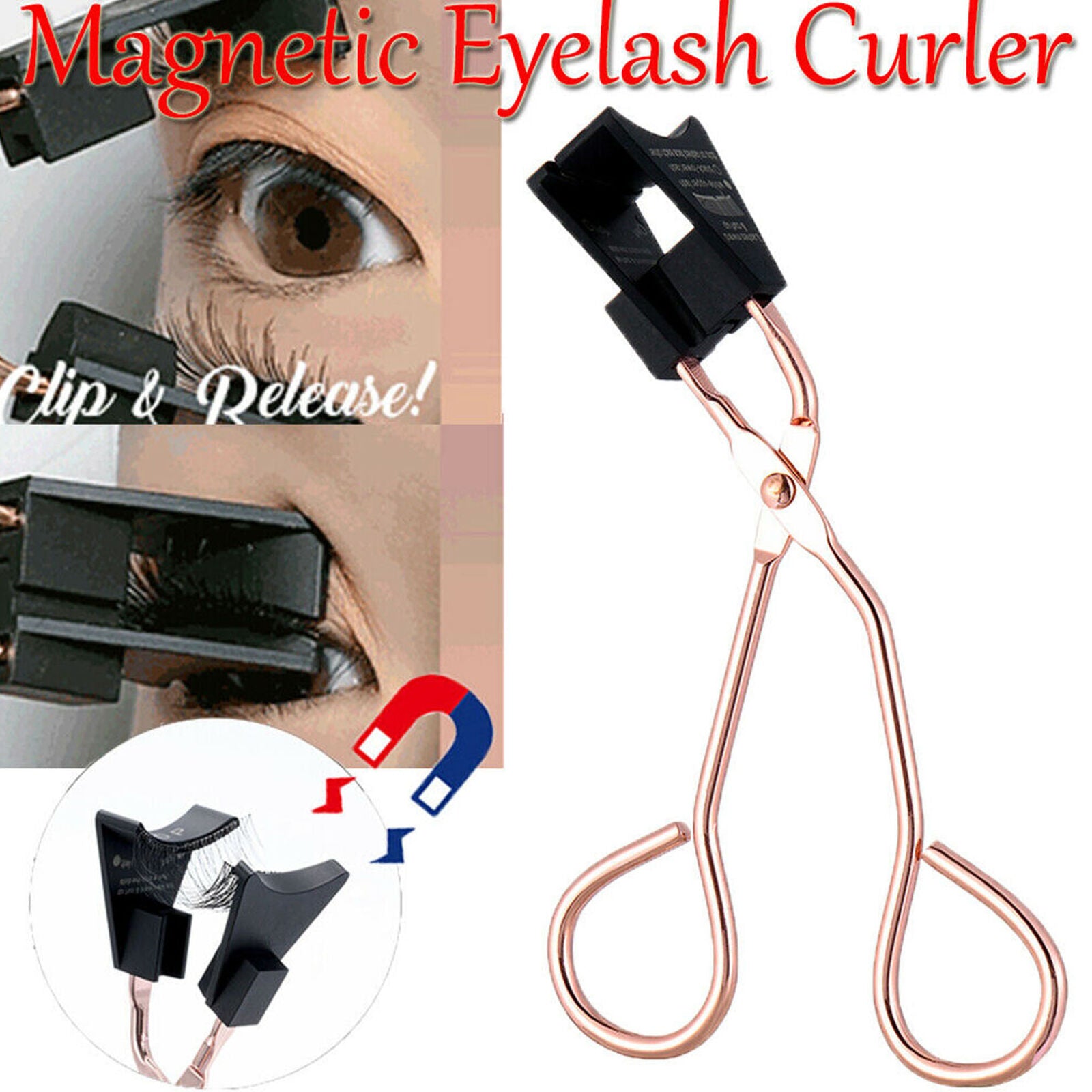 Eyelashes Magnetic Eyelash Curler Magnetic Lashes Clip No Glue Need Eyelashes