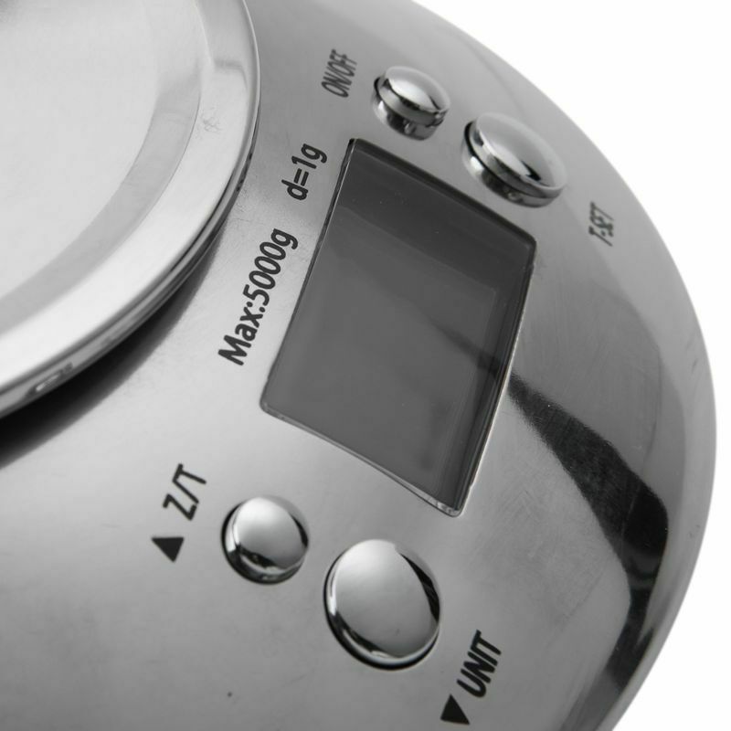 Stainless Steel Kitchen Scale 5kg/1g Electronic Scale Kitchen Food Balance CuiD9
