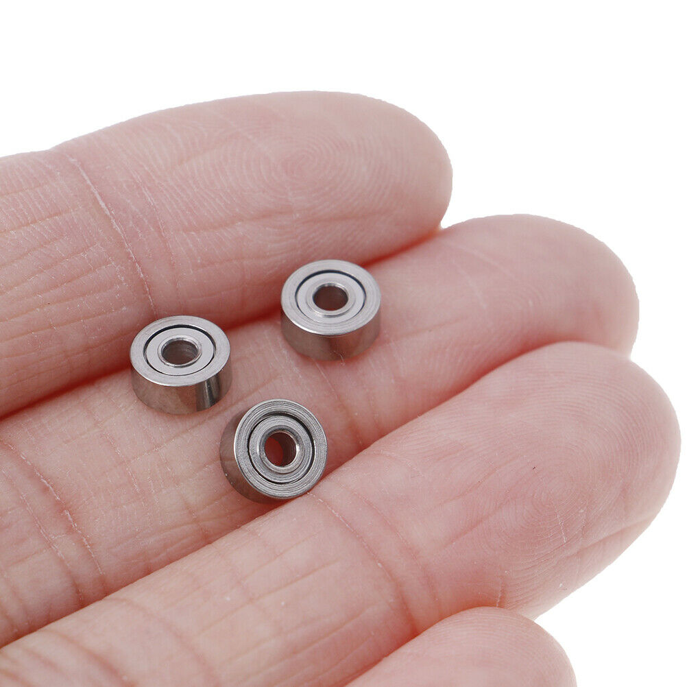 10Pcs MR62ZZ (2x6x2.5mm) metal shielded precision ball bearings mini bear.l8