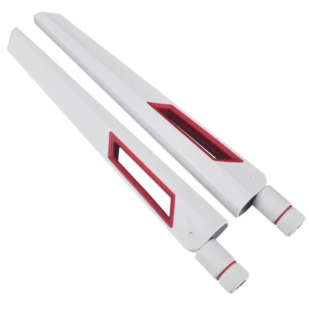 2x WIFI Antenna 2.4/5G 5.8Gh RP SMA Male Antennas Amplifier WLAN Router Booster