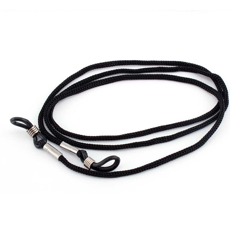 12x Black Eyewear Nylon Cord Reading Glasses Neck Strap Eyeglass Holde.l8