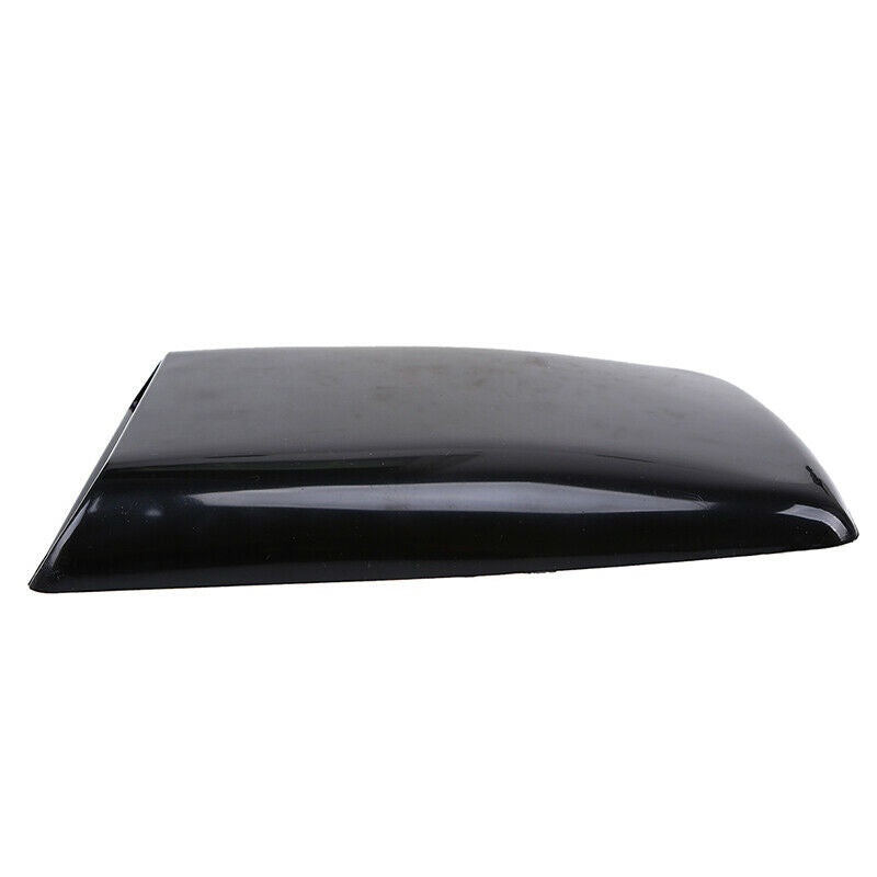 Black Air Flow Intake Hood Decorative Scoop Vent Bonnet Cover For Universal Car