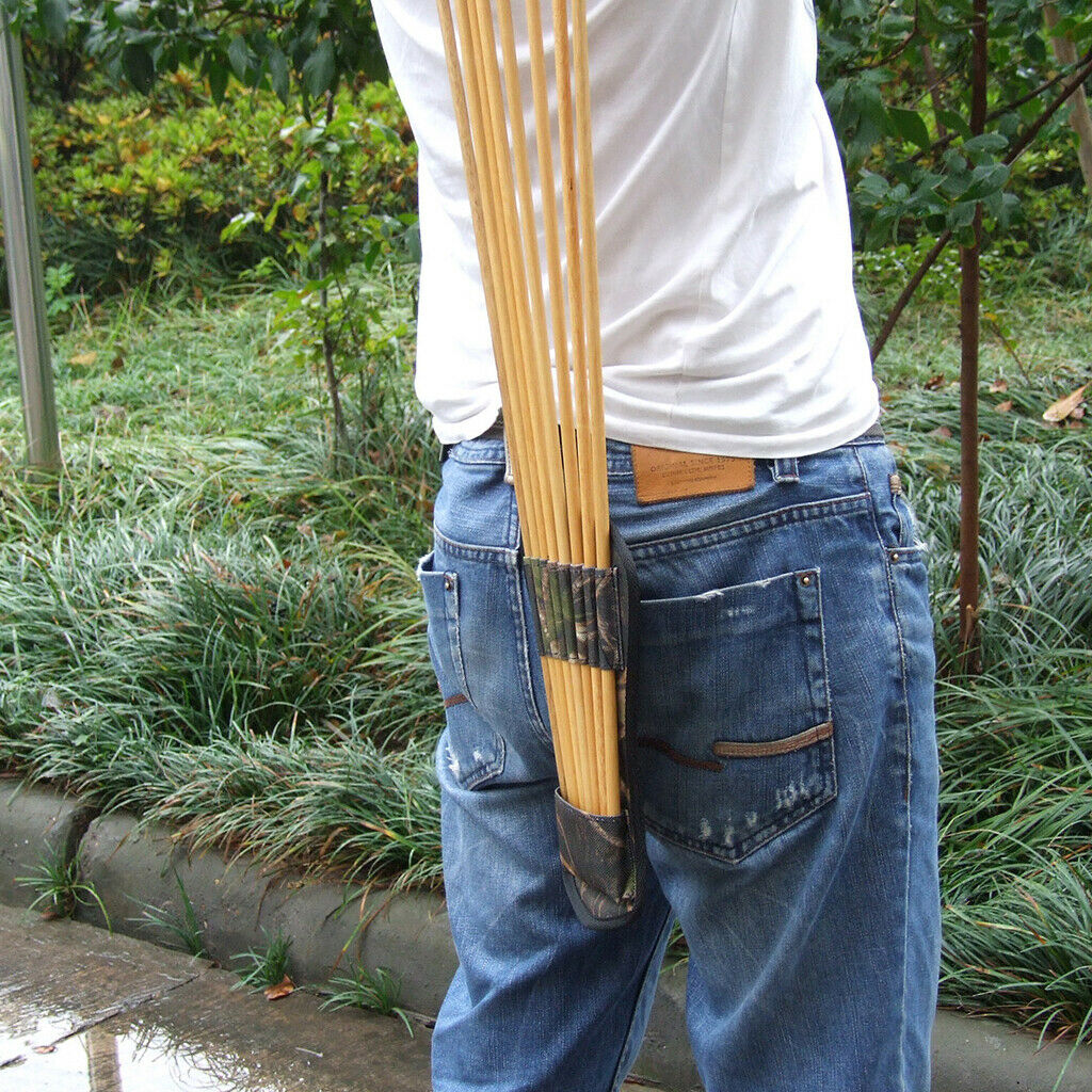 Archery Quiver Bow Practice Hunting Bolts Carrying Pouch Accessories