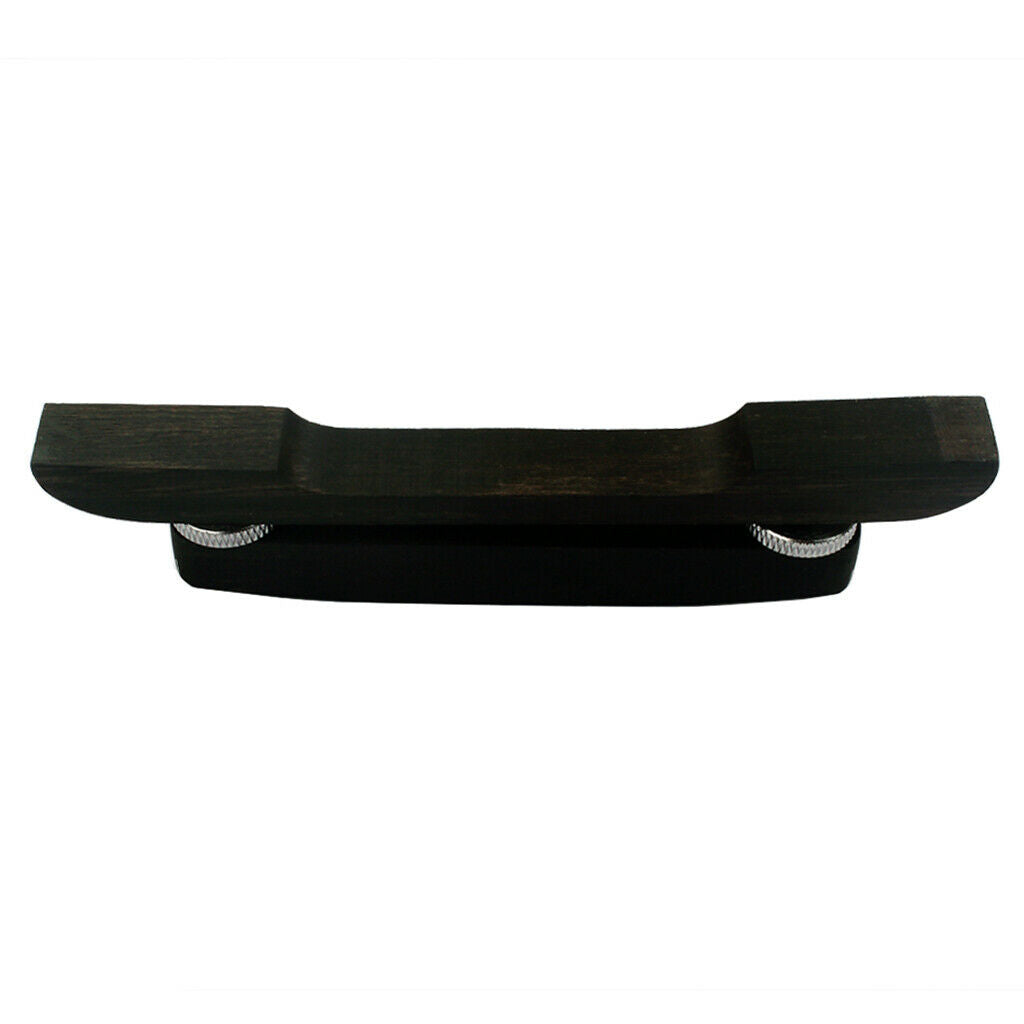 1 Piece Adjustable Height Ebony Bridge Spare Parts for  Archtop