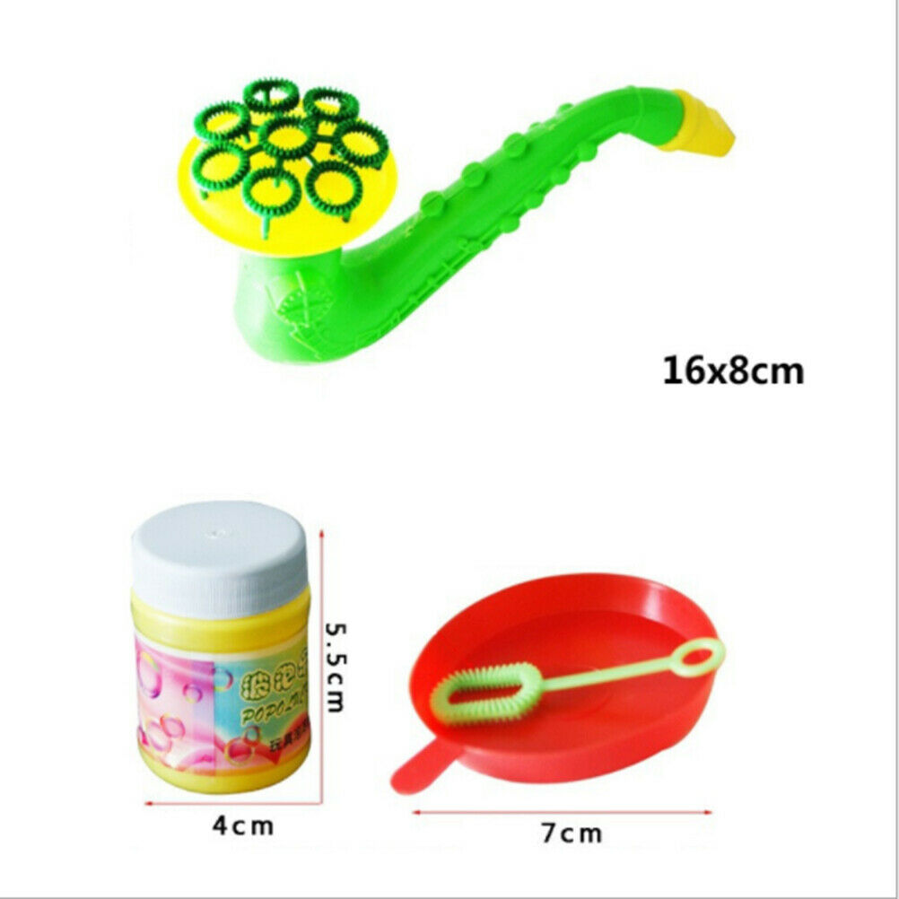 Water Blowing Toys Random Color Bubble Gun Soap Bubble Blower Outdoor Chi.l8