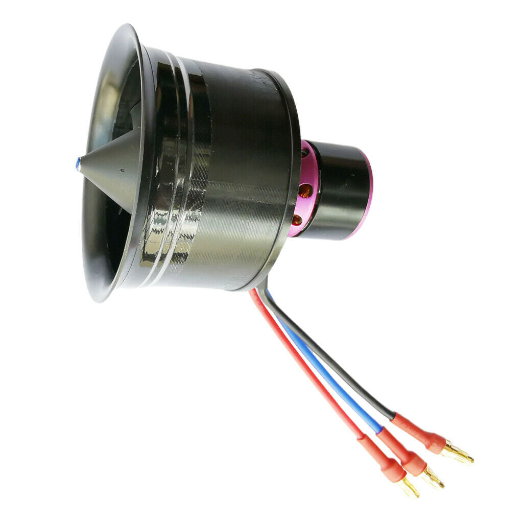 for EDF Duct Fan 4900KV 11 Propeller Brushless Motor RC Parts Airplane