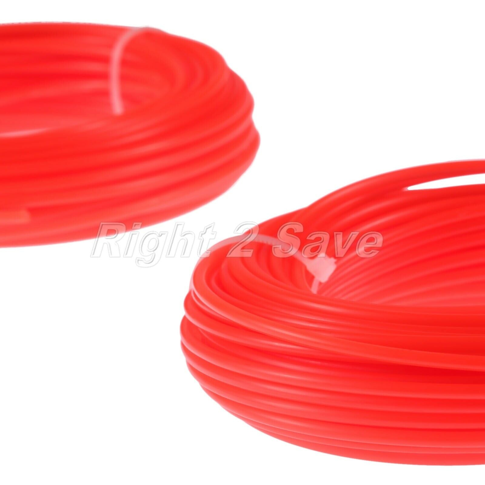 Brush Cutter Parts 2.4*15m Round Nylon Grass Trimmer Cutting Line Replacement