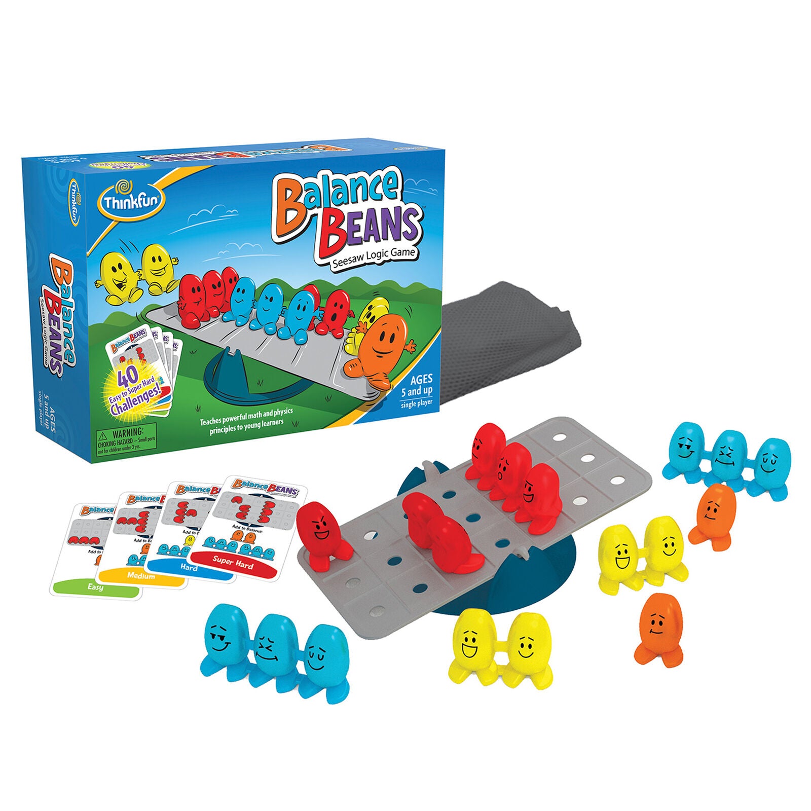 44001140 Ravensburger Balance Beans Childrens Kids Learning Games 52 Pc Age 8+