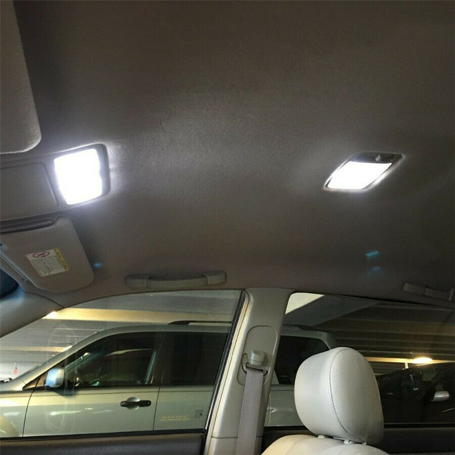 13X Car Xenon White LED Canbus error free Bulb Interior Package Kit plug & play