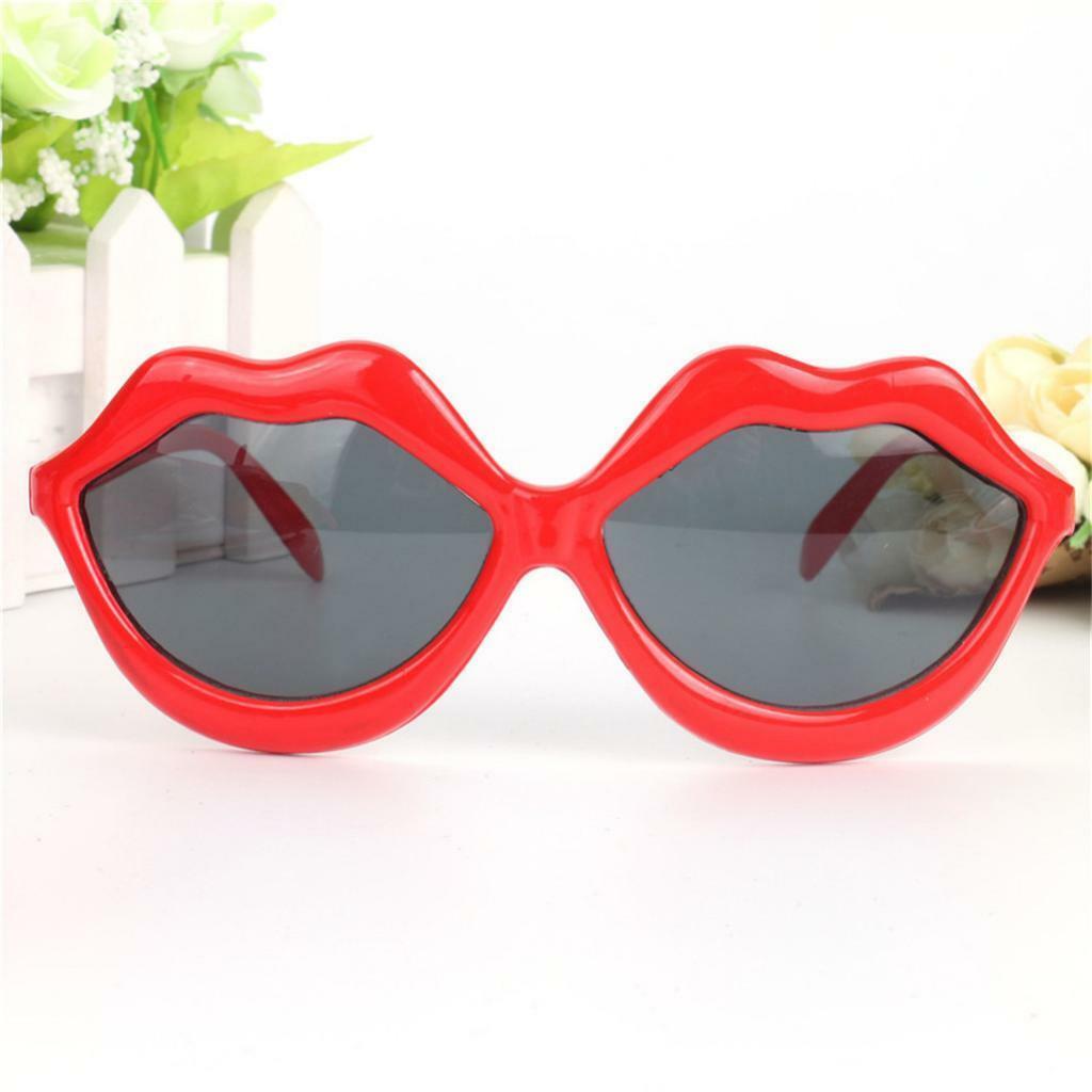 Red Lip Kissing Glasses Sunglasses Wedding Girls Night out Costume Accessory