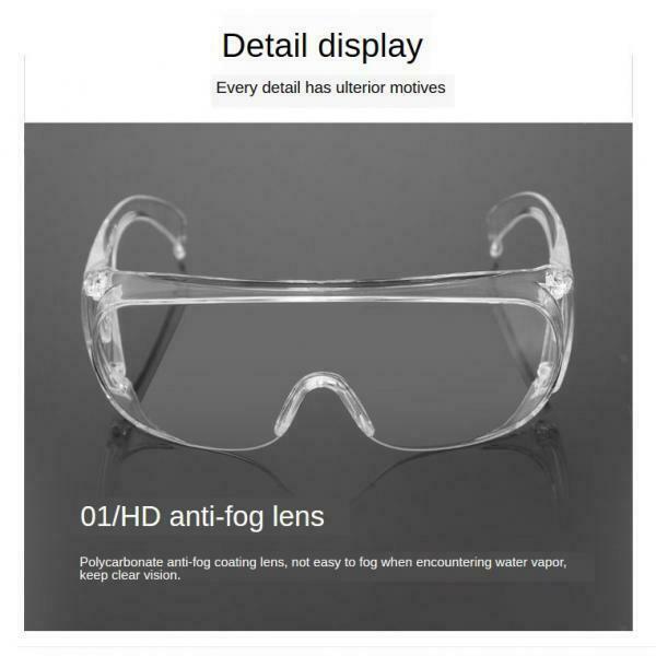 Clear Goggles Outdoor Sunglasses Welder Safety Eyewear Dustproof Eyes Guard