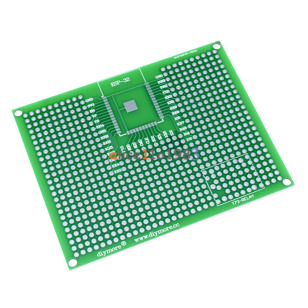 7X9CM Prototype PCB Breadboard For ESP8266 ESP-12E ESP-12F ESP32 ESP-32S Relay