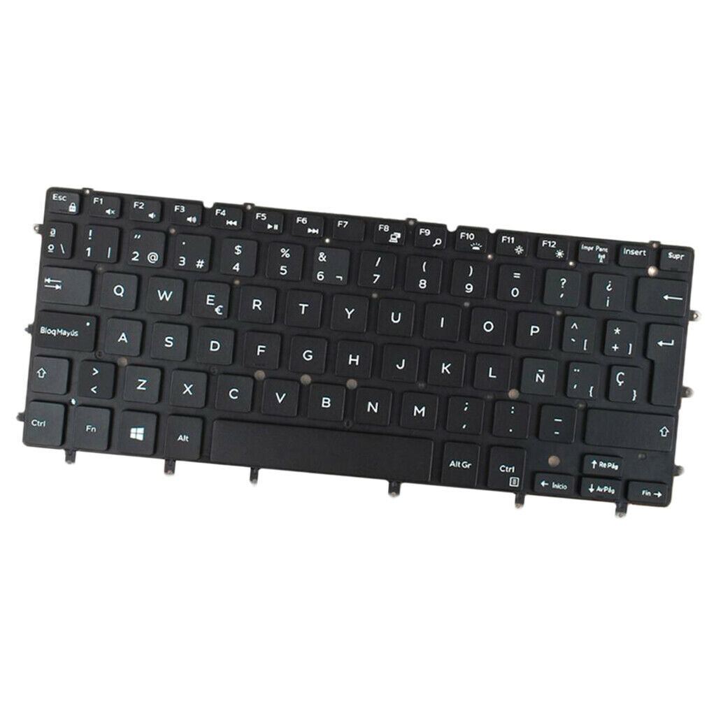 Laptop Keyboard Spanish SP Layout W/ Backlit For  XPS