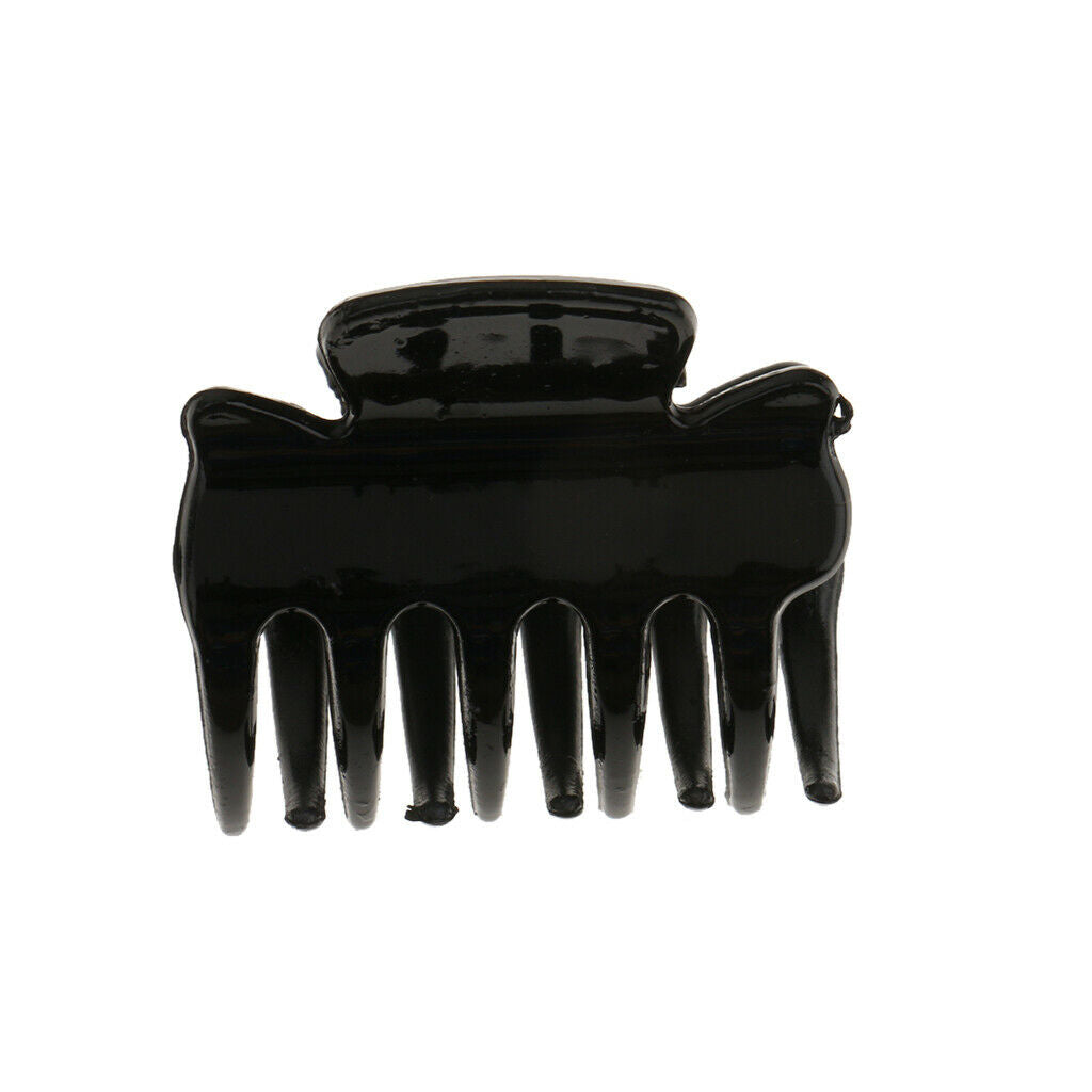 30pcs Wholesale Mini Hair Claws Clamps Bulldog Clips Hair Grips Black