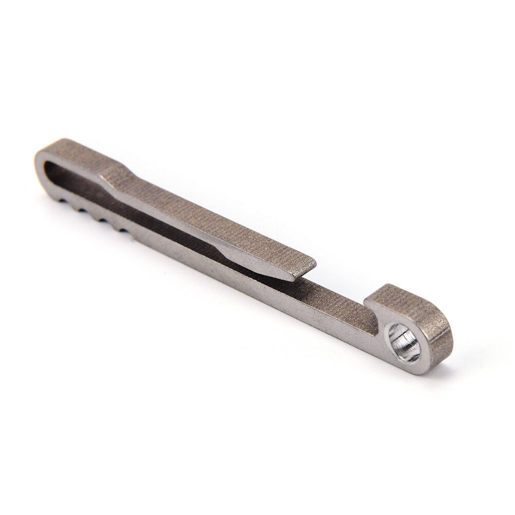 Titanium Alloy EDC Key Ring Quick Draw Keychain Bottle Opener Hanging Buc.l8