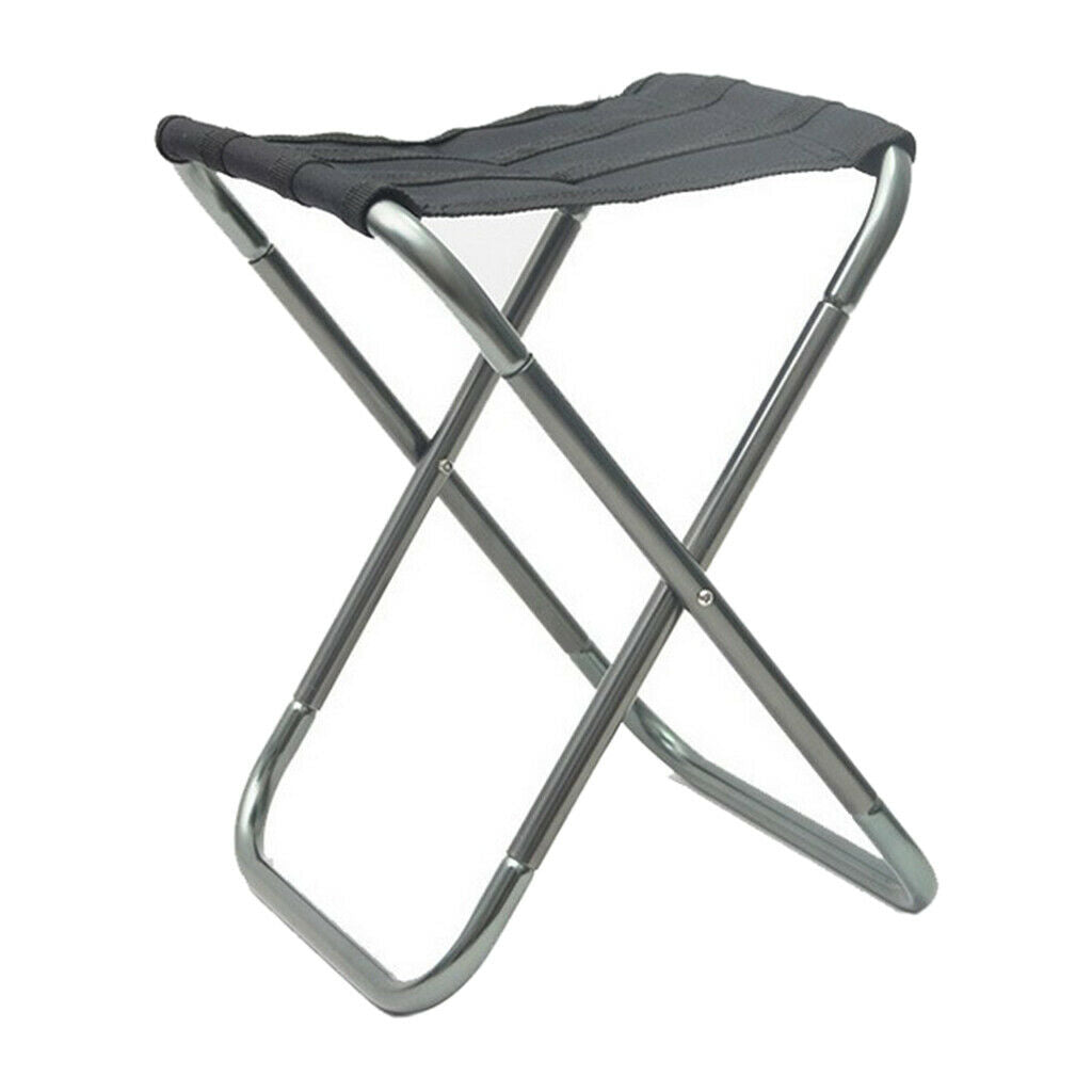 2X Outdoor Ultralight Portable Folding Chair Fishing Camping BBQ Picnic Gray