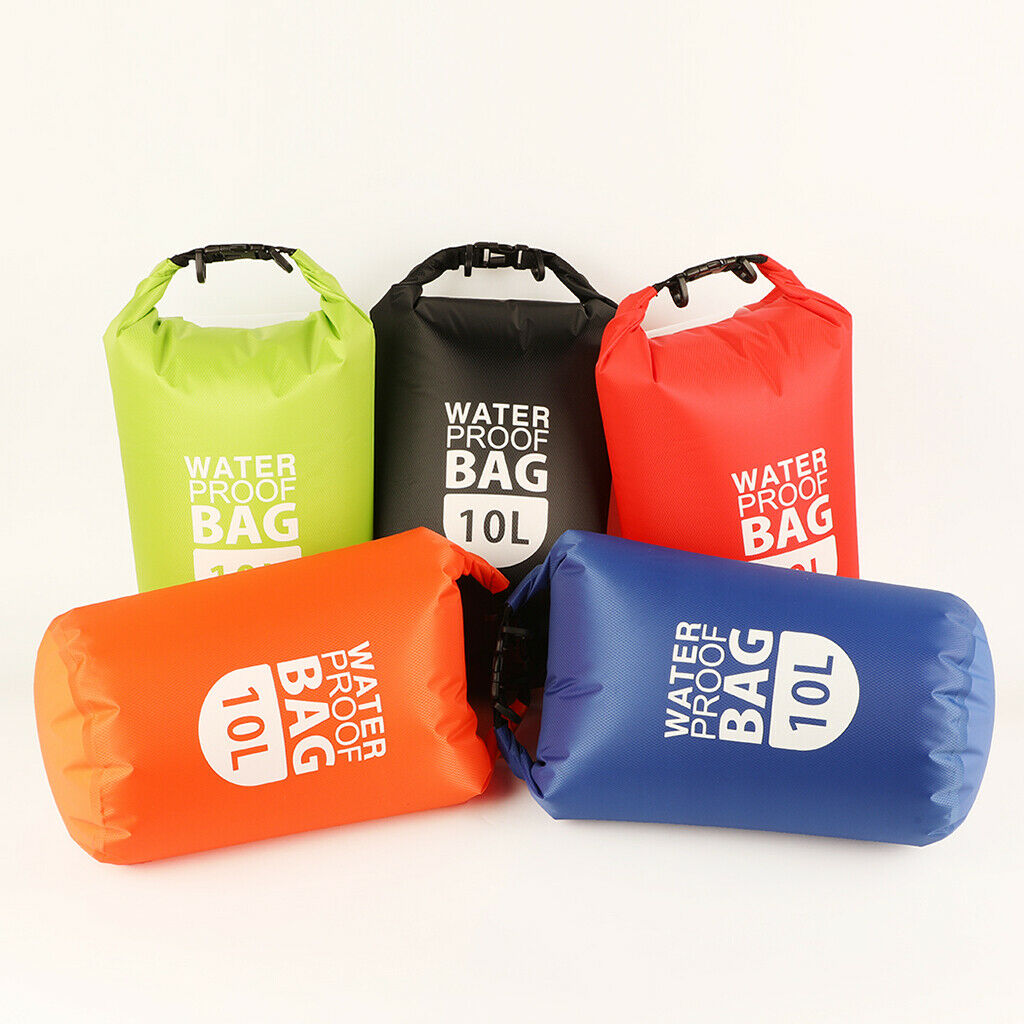 10L Waterproof Dry Bag Sack Pack for Rafting Canoeing Diving Swim Red