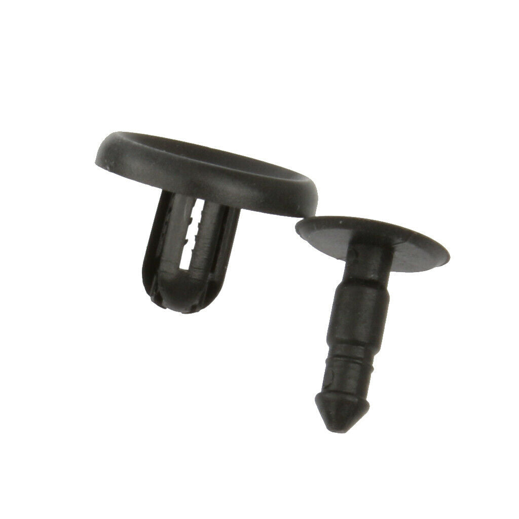 20pcs 8mm + 30pcs 10mm Trim Rivets Fasteners Mud Fender Push Auto Fender