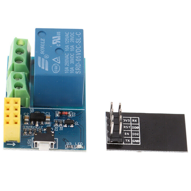 ESP8266 ESP-01S + 5V WiFi Relay Module Smart Home Remote Control Unlock WF