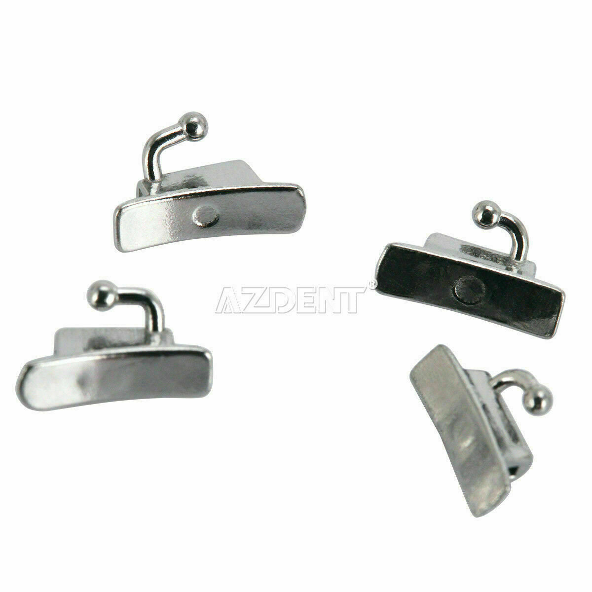 100Pack Dental Buccal Tube Non-Convertible Roth 022" U1L1 Weldable For 1st Molar
