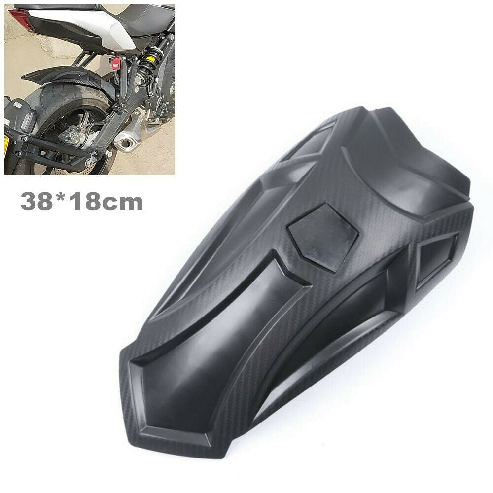 Motorcycle Bikes Rear Wheel Fender Splash Guard Cover Extended Mudguard Baffle