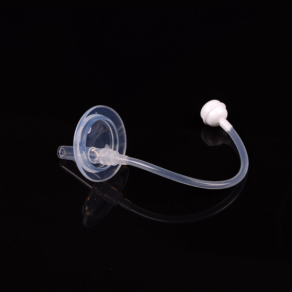 Newborn Baby Bottle Wide Mouth Feeder Milk Bottle Flexible Rotatable Stra.l8